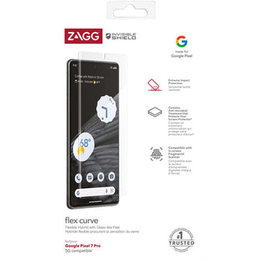 InvisibleShield Flex Curve Screen Protector for Pixel 7 Pro - Clear